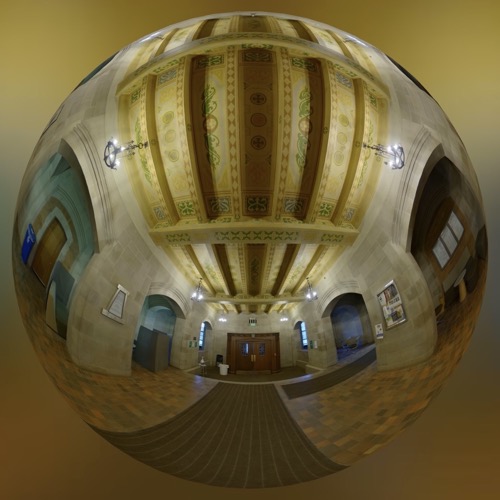 HDRI Image - Cushing Hall of Engineering 1