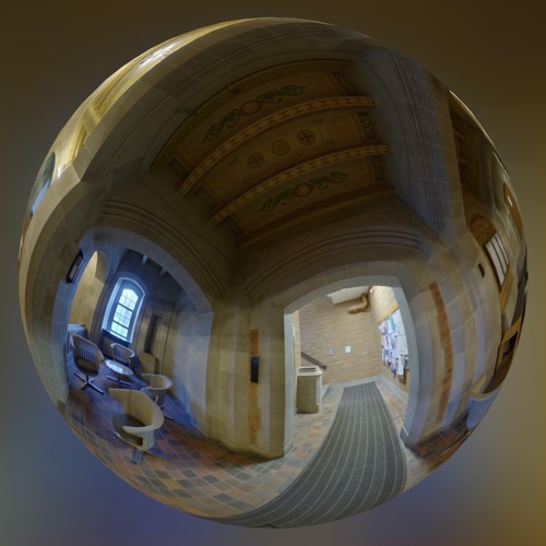 HDRI Image - Cushing Hall of Engineering 2